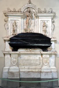 Tomb of Antonio Strozzi in the Santa Maria Novella church in Florence