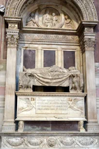 Tomb of Leonardo Bruni in Santa Croce, Florence
