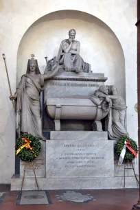 Cenotaph of Alighieri Dante in Santa Croce, Florence