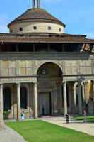 The Pazzi Chapel in Santa Croce, Florence