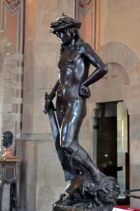 Donatello's David Statue, Bargello, Florence