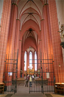 Interior of the Kaiserdom, Frankfurt