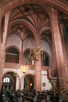 Interior of the Leonhardskirche, Frankfurt
