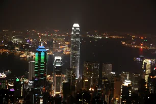 View on Hong Kong Island from the Peak