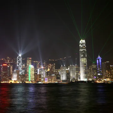 Skyline and Symphony of Lights, Hong Kong