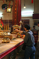 Inside the Man Mo Temple