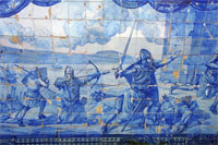 Crusaders conquering Lisbon