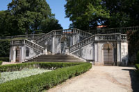Baroque Staircase in the Botanical Garden of Ajuda