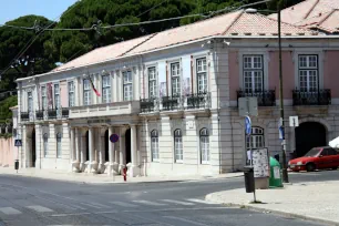 The building of the National Coach Museum in Lisbon