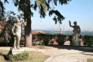 Garden of the National Museum of Ancient art in Lisbon