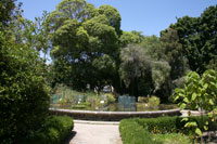 Largo de Cima, upper garden, Botanical Garden Lisbon