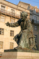 Statue of Antonio Ribeiro, Chiado Square