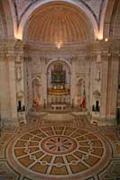 Interior of the National Pantheon in Lisbon