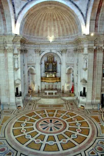 Interior of the National Pantheon in Lisbon