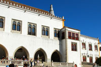 Main entrance to the Sintra National Palace