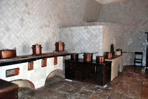 The kitchen of the Sintra National Palace