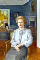 Margaret Thatcher, National Portrait Gallery