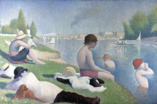 Bathers at Asnières (Georges Pierre Seurat), National Gallery, London