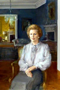 Margaret Thatcher, National Portrait Gallery, London