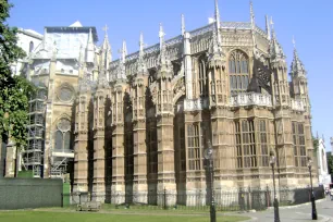 Exterior of the Lady Chapel (Chapel of Henry VII) of Westminster Abbey, London