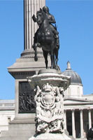 Statue of King Charles I, Trafalgar Square, London