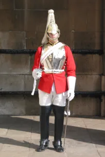 The King's Life Guard at the Horse Guards in London