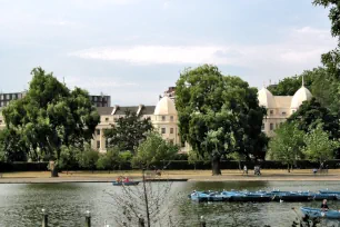 Boating lake, Regent's Park, London