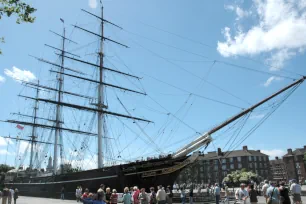 Cutty Sark before the fire