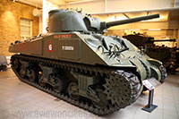 Sherman Tank at the Imperial War Museum in London