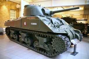Sherman Tank at the Imperial War Museum in London