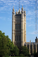 Victoria Tower, Houses of Parliament, London