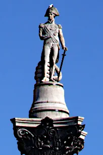 Nelson's Statue atop Nelson's Column at Trafalgar Square
