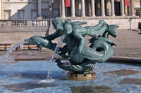 Fountain at Trafalgar Square
