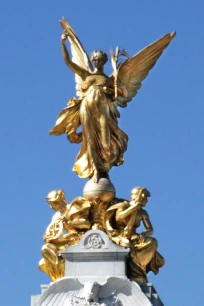Victory statue on the Queen Victoria Memorial, London