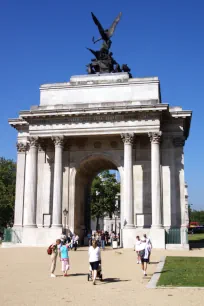 Rear side of the Wellington Arch, London