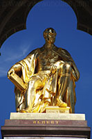 Prince Albert statue at the Albert Memorial in London