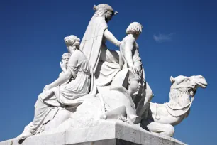 Africa Sculpture at the Albert Memorial in London