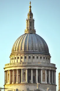 The dome of the St. Paul's Cathedral in London