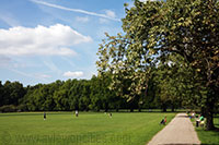Battersea Park in London, UK