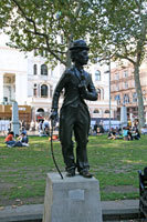 Statue of Charlie Chaplin, Leicester Square, London
