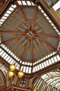 Dome of the Leadenhall Market, London