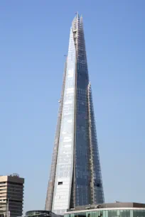 The Shard seen from the Tower Bridge