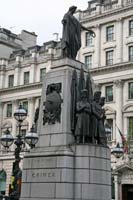 Crimean War Memorial at Waterloo Place in London