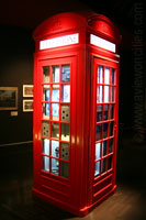 Red Telephone booth, Museum of London