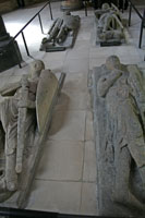 Statues of Templars, Temple Church, London