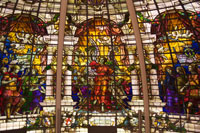Baltic Exchange Memorial Windows in the National Maritime Museum