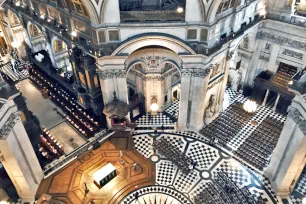 Interior of the St. Paul's Cathedral in London