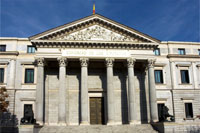 Palacio de las Cortes, Madrid, Spain