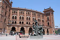 Statue at the Plaza de Toros de Las Ventas