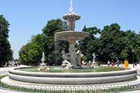 Fountain at the Retiro Park